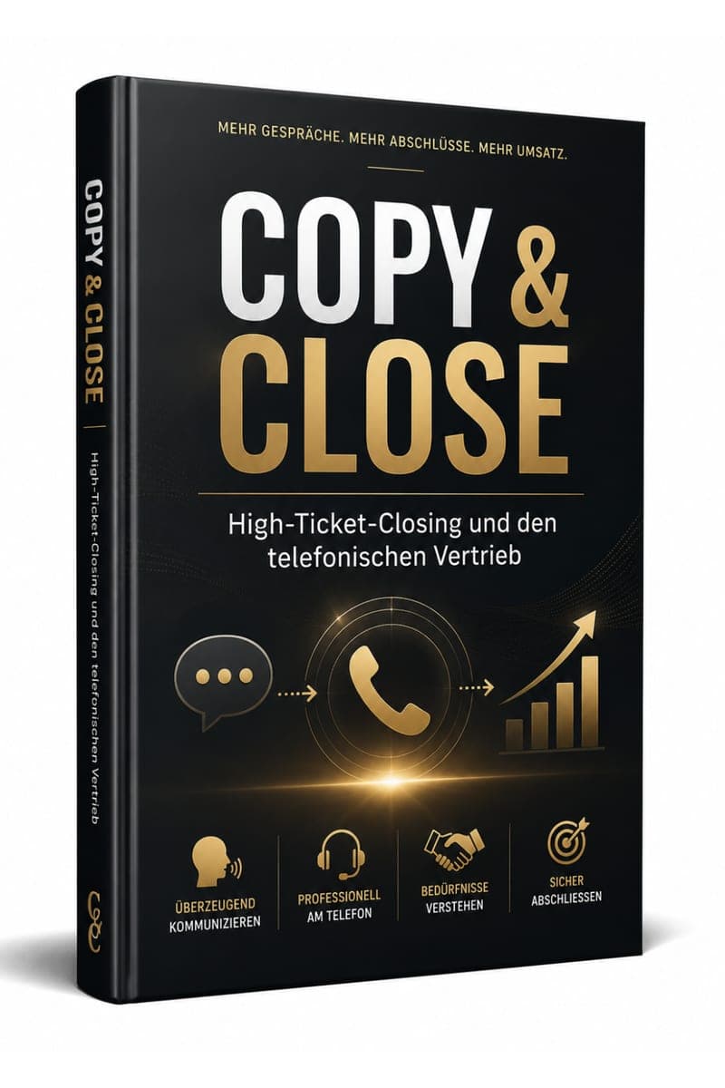 Copy & Close Erfahrungen: Warum Zuhören im Closer-Beruf die schwerere Hälfte ist